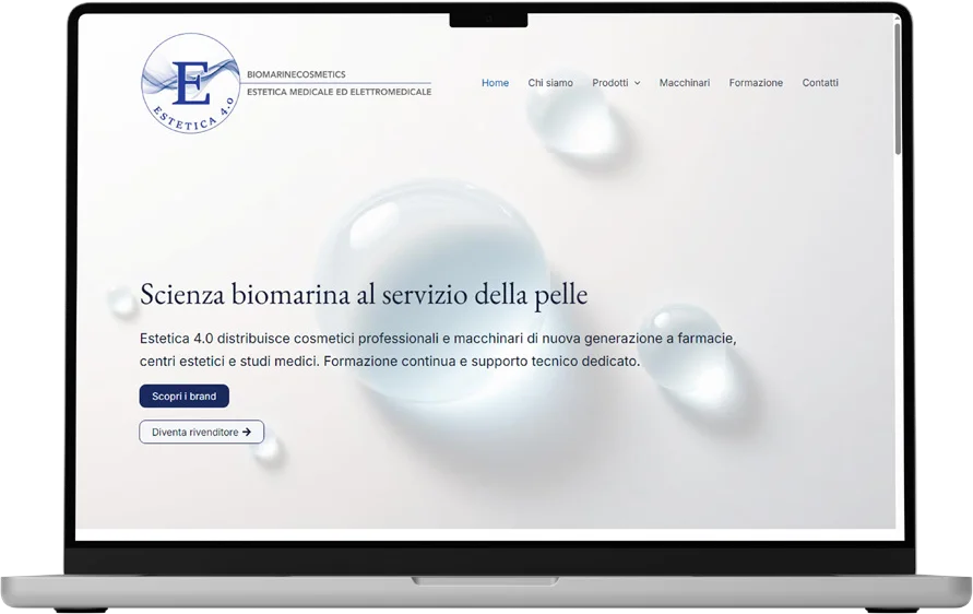 Homepage di Estetica 4.0