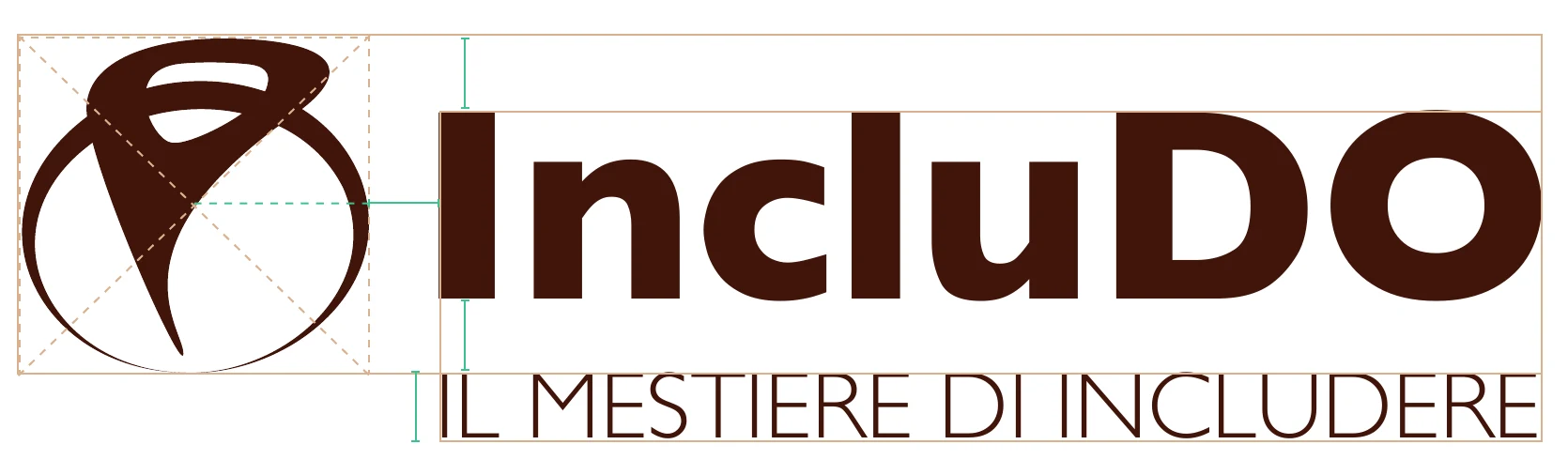 Logo, logotipo e payoff IncluDO: Il mestiere di includere